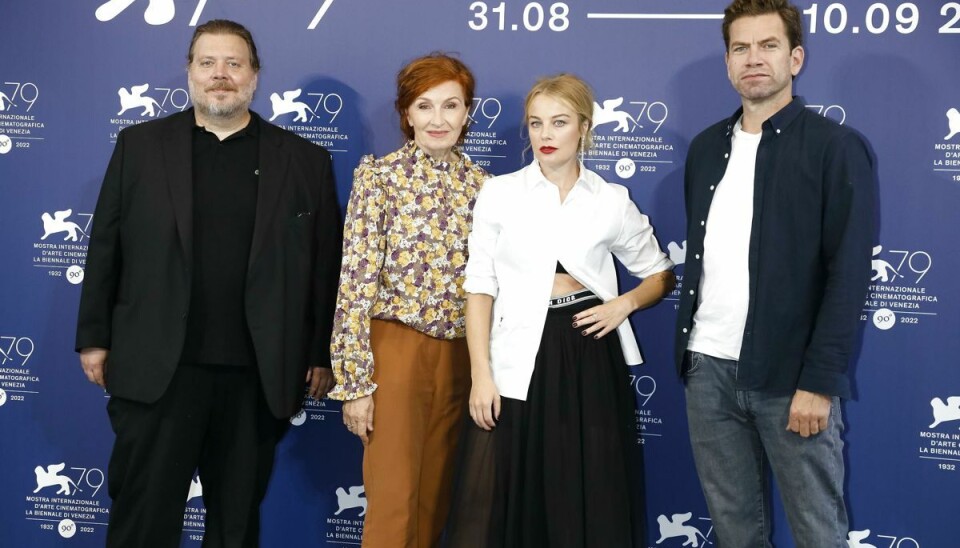 Nicolas Bro, Bodil Jørgensen, Ida Engvoll og Nikolaj Lie Kaas var alle med på den røde løber ved filmfestivalen i Venedig, hvor 'Riget Exodus' torsdag havde premiere.