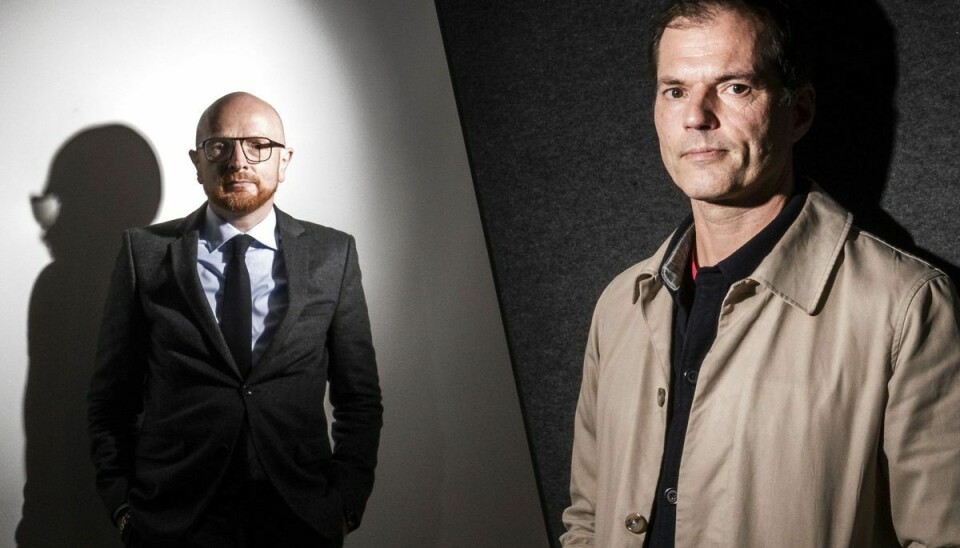 Tidligere programchefer på Radio24syv Mikael Bertelsen og Mads Brügger er på rollelisten til Nicolas Winding-Refns nye Netflix-serie. (Arkivfoto).