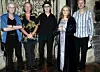 Clannad medlemmerne ses her i forbindelse med bandets 40 års jubilæum i 2011. Fra venstre er det Noel Duggan, Padraig Duggan, Ciaran Brennan, Moya Brennan og Pol Brennan