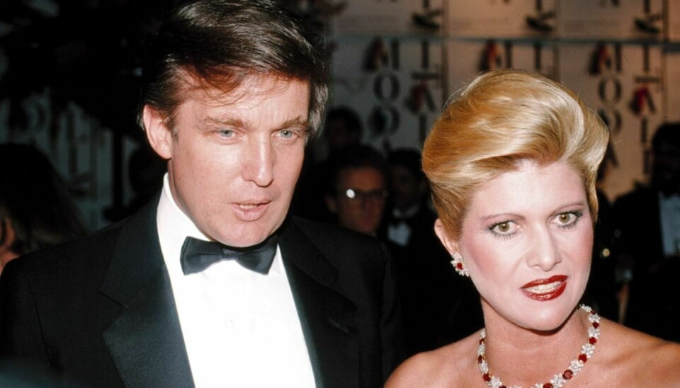Donald Trump og Ivana Trump var gift fra 1977 til 1992. De fik tre børn sammen, Ivanka, Donald Junior og Eric Trump. (Arkivfoto).