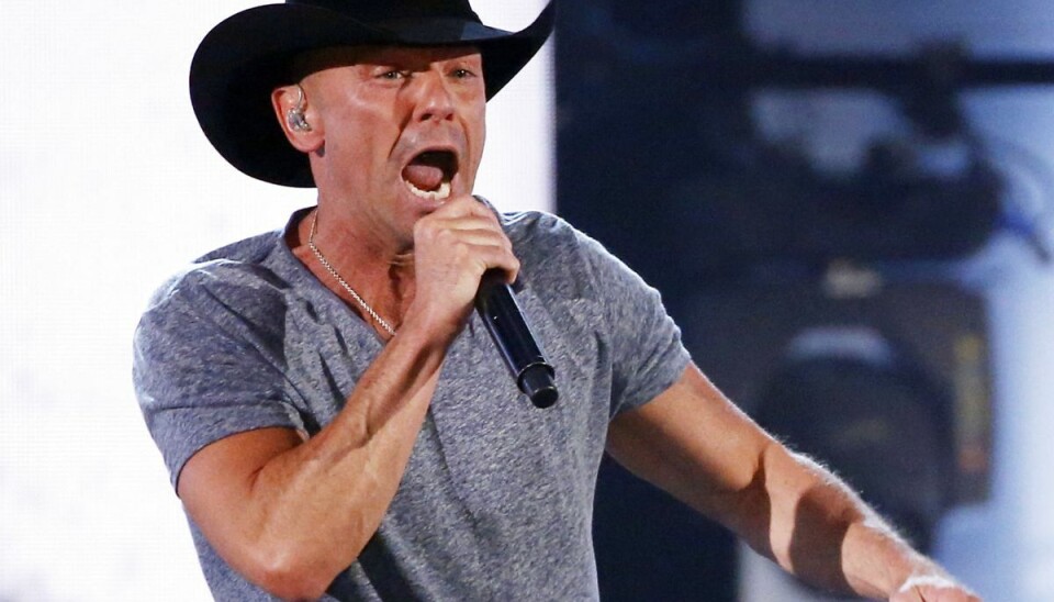 Country-musikeren Kenny Chesney her ved en koncert i LAs Vegas i 2016.