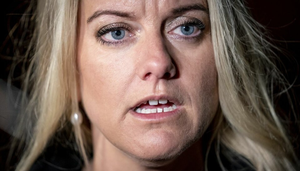 Sådan så politikeren ud - dengang hun stadig havde et mellemrum mellem fortænderne. Sådan så politikeren ud - dengang hun stadig havde et mellemrum mellem fortænderne.