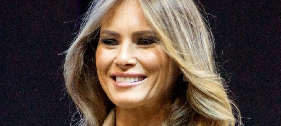 Melania bryder tavsheden