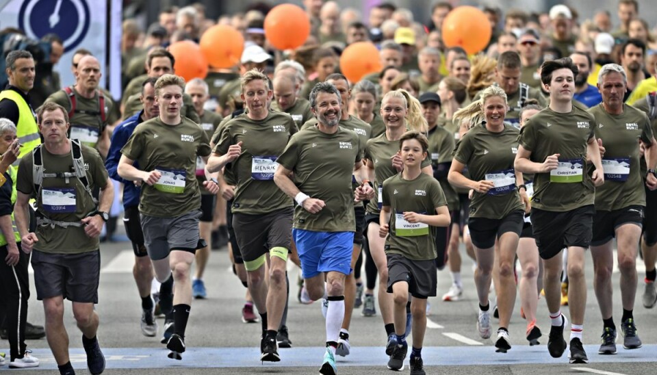 Royal Run '22, hvor kronprinsen løb 10 km med Prins Vincent og Prins Christian.