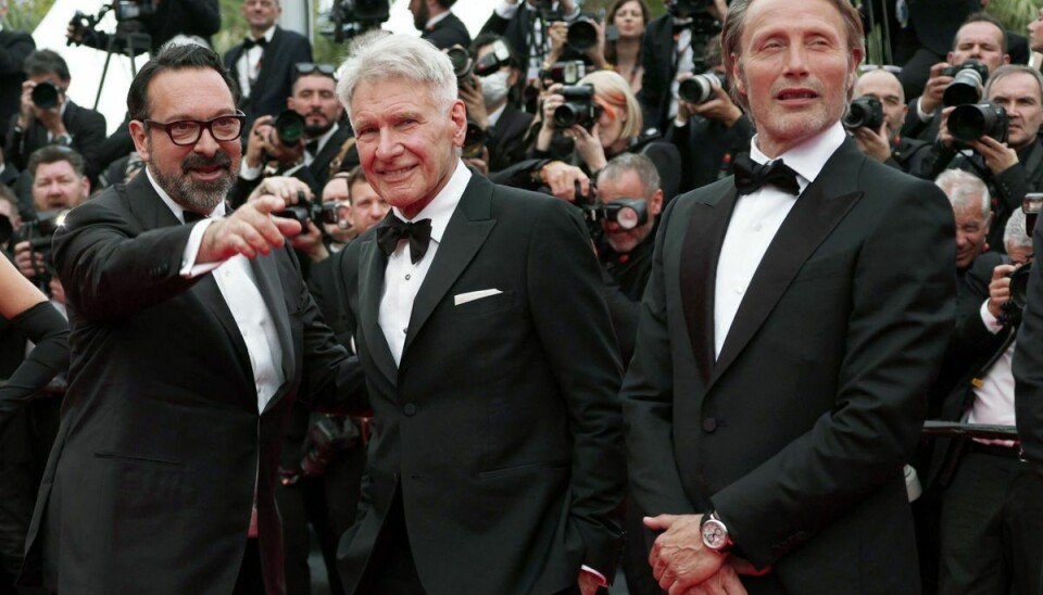 Den femte film i serien om Indiana Jones havde verdenspremiere torsdag på Cannes Film Festival. Den har blandt andet danske Mads Mikkelsen på rollelisten. (Arkivfoto).