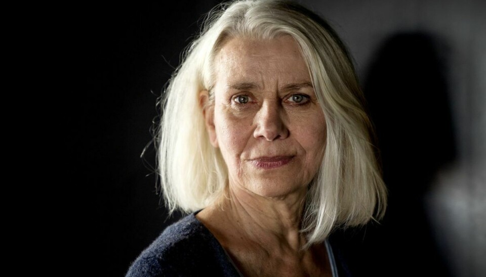 - Jeg vil gerne fortsætte nogle år endnu, siger 73-årige Kirsten Olesen, der blev uddannet skuespiller fra Odense Teaters Elevskole i 1971. (Arkivfoto).