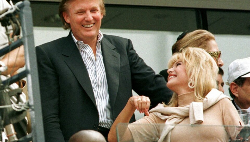 Mens alt var lutter idyl mellem Ivana og Donald. Mens alt var lutter idyl mellem Ivana og Donald.