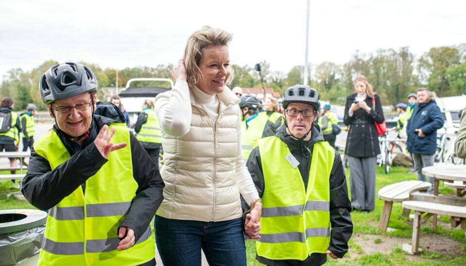 Dronning Mathilde er optaget af socialt arbejde. Hun er uddannet talepædagog og har en master i psykologi. 20. januar fylder hun 50 år. (Arkivfoto).