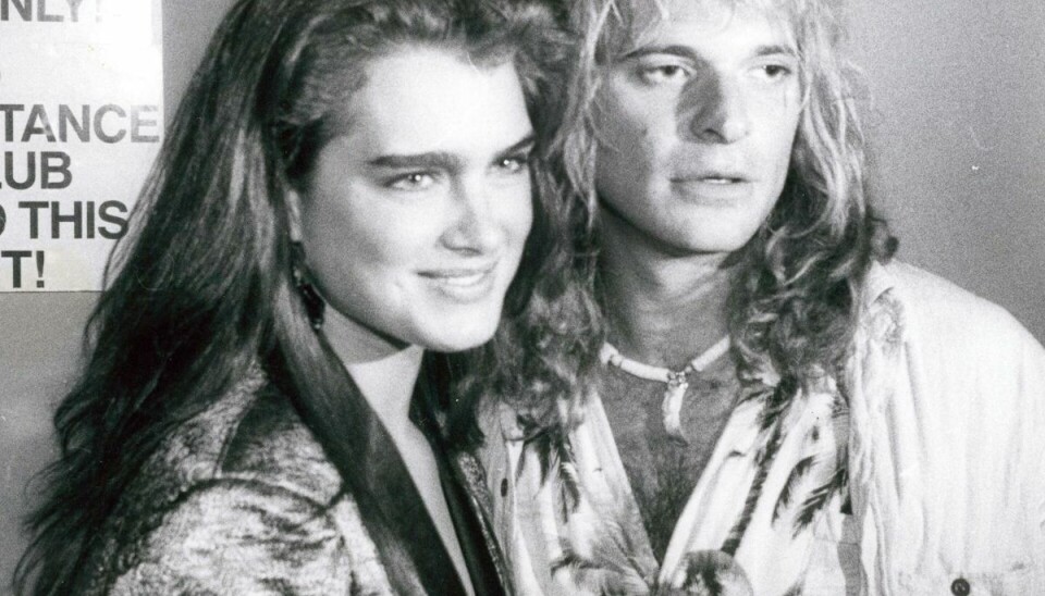 Brook Shields og David Lee Roth tilbage i 1979.