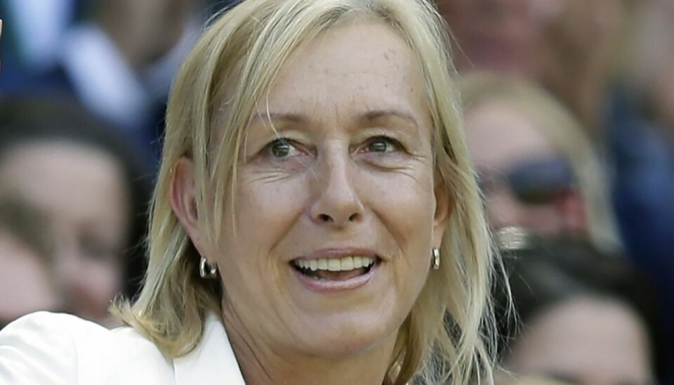 På tværs af single og double har Navratilova 59 grand slam-titler. (Arkivfoto).