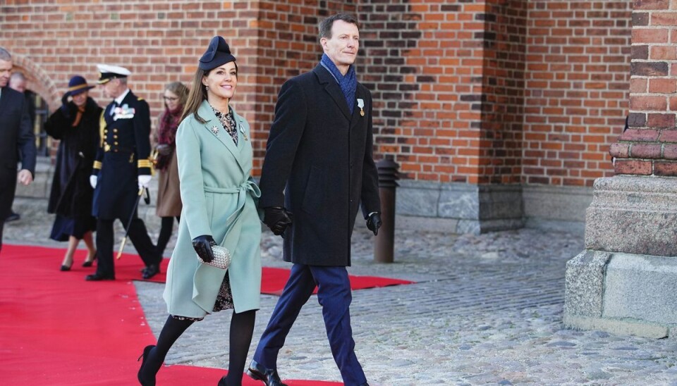 Det mødte kritik hos prinsesse Marie og prins Joachim, da det kom frem, at deres børn skulle fratages deres prinse- og prinsessetitler ved årsskiftet. Det var dronning Margrethe, der havde taget beslutningen. (Arkivfoto).