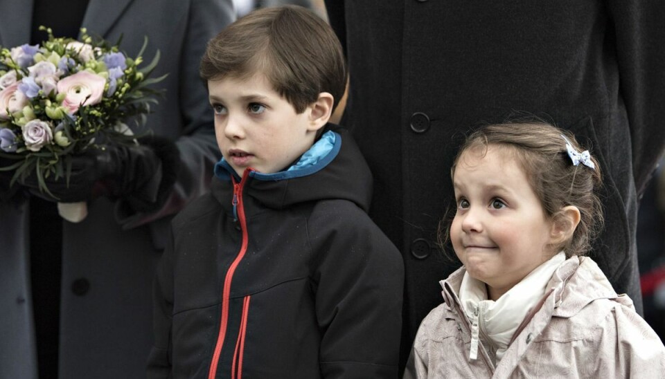 Komtesse Athena har, siden hun var helt lille, været med på opgaver sammen med sine forældre, prins Joachim og prinsesse Marie, og sin storebror, grev Henrik. Her til åbningen af Bakken i 2017. (Arkivfoto). Komtesse Athena har, siden hun var helt lille, været med på opgaver sammen med sine forældre, prins Joachim og prinsesse Marie, og sin storebror, grev Henrik. Her til åbningen af Bakken i 2017. (Arkivfoto).