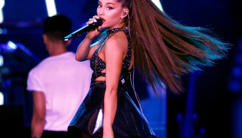 Efter sangstjernen Ariana Grande havde givet koncert i Manchester Arena tilbage i 2017, sprang en bombe. (Arkivfoto).