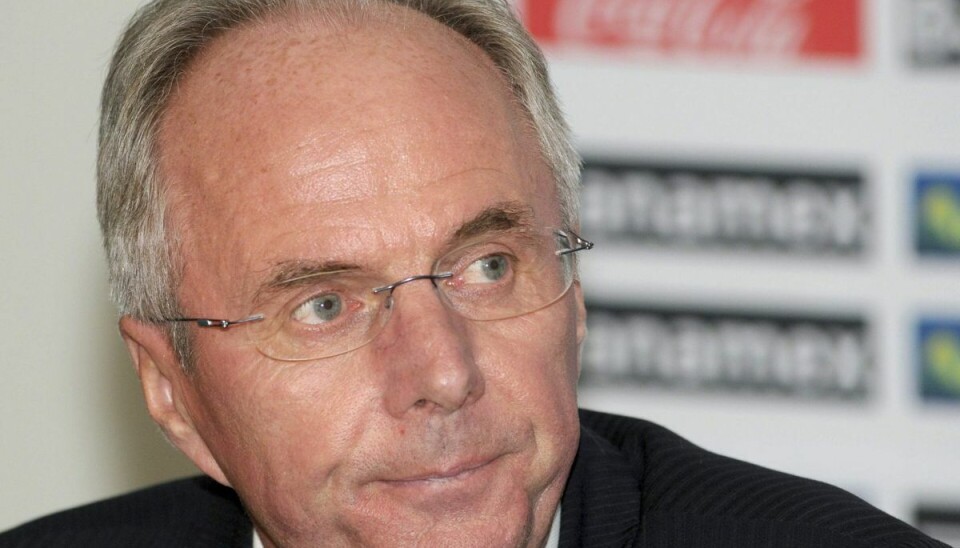 I dag 75-årige Sven-Göran Eriksson