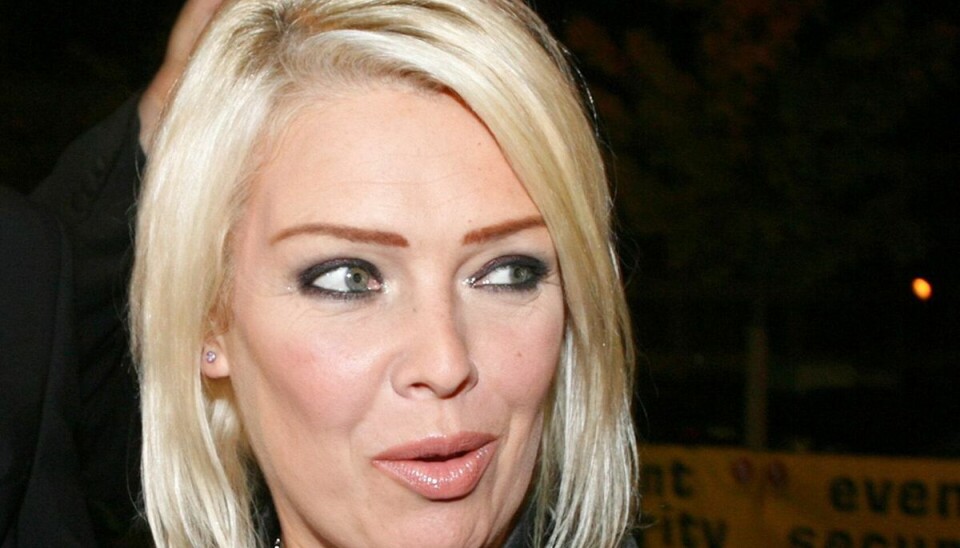Den britiske popstjerne Kim Wilde Den britiske popstjerne Kim Wilde