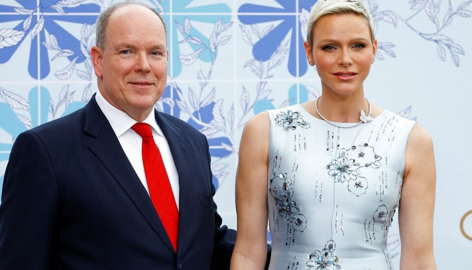 Fyrst Albert og fyrstinde Charlene af Monaco.