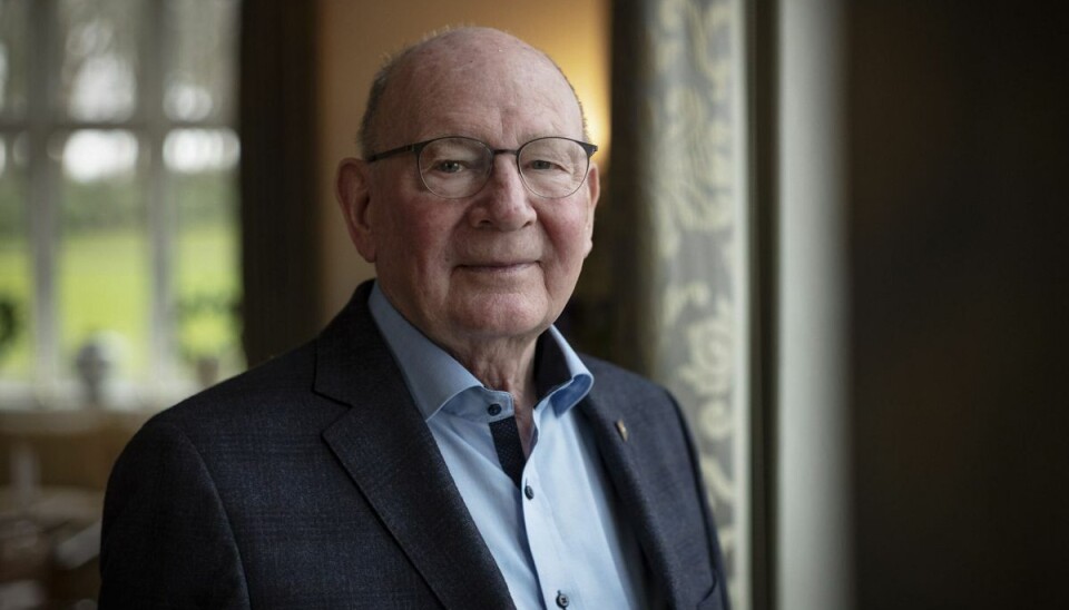 Niels Due Jensen har tilbragt stort set hele arbejdslivet i Grundfos, men nu er tøjlerne givet videre. Den 8. marts fylder han 80 år. (Arkivfoto). Niels Due Jensen har tilbragt stort set hele arbejdslivet i Grundfos, men nu er tøjlerne givet videre. Den 8. marts fylder han 80 år. (Arkivfoto).