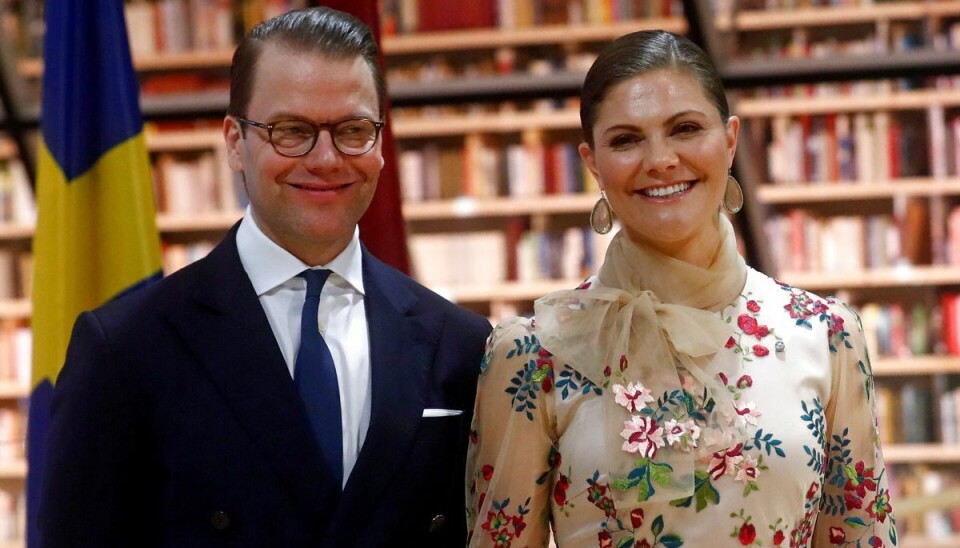 Kronprinsesse Victoria og prins Daniel