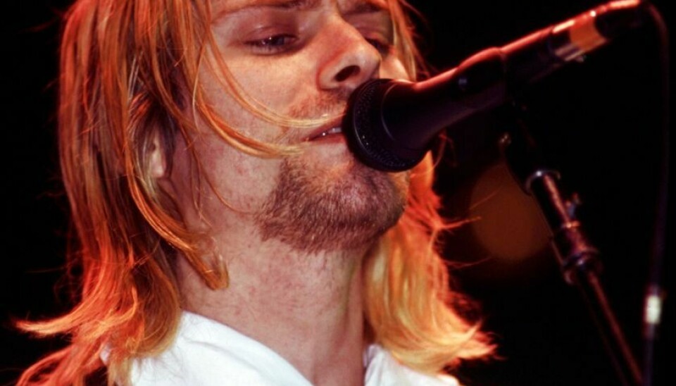 Kurt Cobain - her fotograferet et års tid før hans tragiske død.