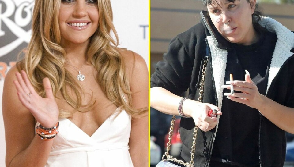 Amanda Bynes til venstre, som de fleste husker hende. Til højre, som hun ser ud i dag. Amanda Bynes til venstre, som de fleste husker hende. Til højre, som hun ser ud i dag.