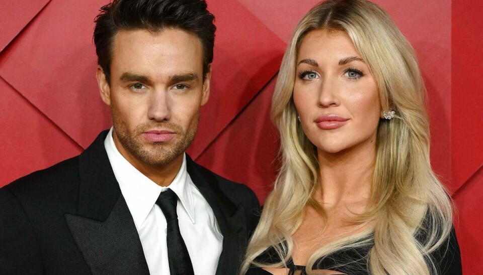 Liam Payne og Kate Cassidy på den røde løber i Royal Albert Hall tirsdag.