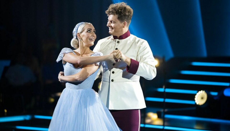 Mille Funk og 'Lakserytteren' danser Wienervals i program nummer tre i 2021-sæsonen af Vild med dans den 24. September.
