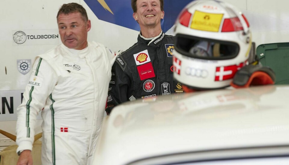Prins Joachim skal køre sammen med Le Mans-legenden, Tom Kristensen.