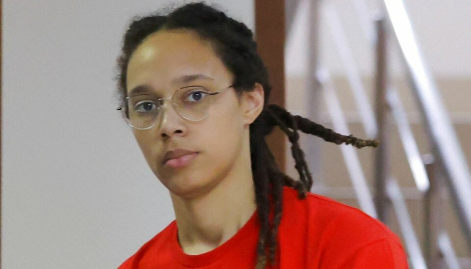 4. august fik Brittney Griner i Moskva en straf på ni års fængsel - den straf har hun nu anket. 4. august fik Brittney Griner i Moskva en straf på ni års fængsel - den straf har hun nu anket.