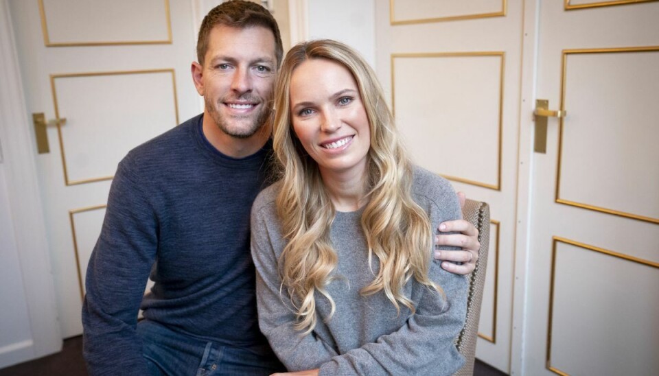 Caroline Wozniacki og hendes mand, David Lee.