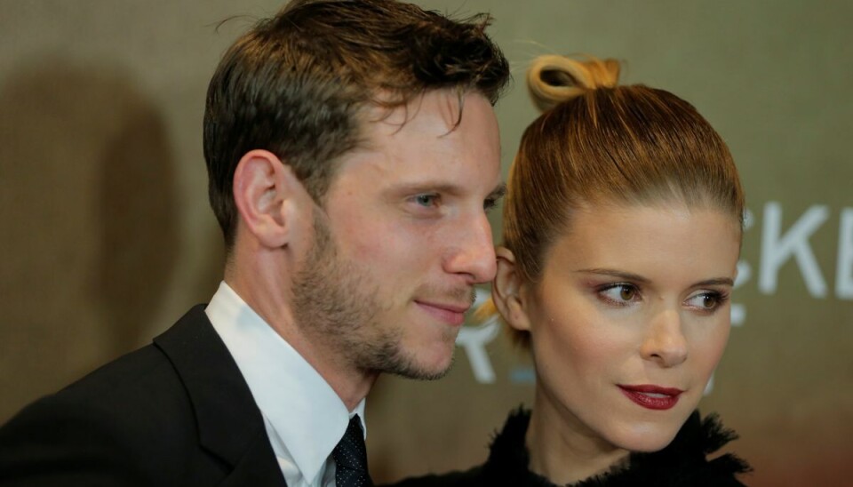 De vordende forældre, Kate Mara og Jamie Bell.