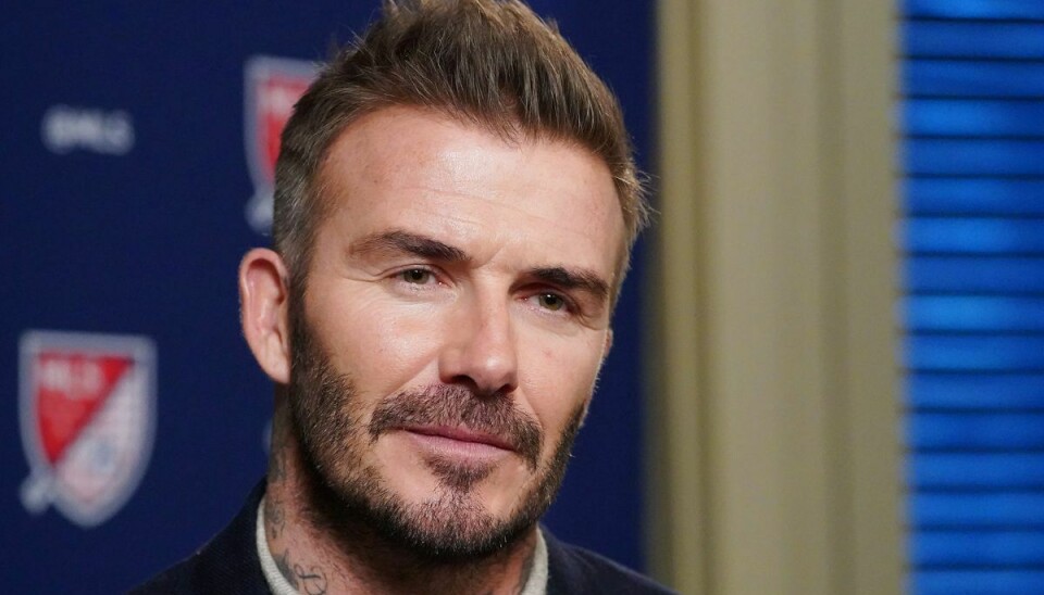 Det britiske fodbold-ikon David Beckham.