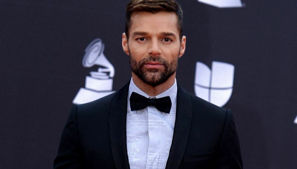 Den latinamerikanske verdensstjerne Ricky Martin