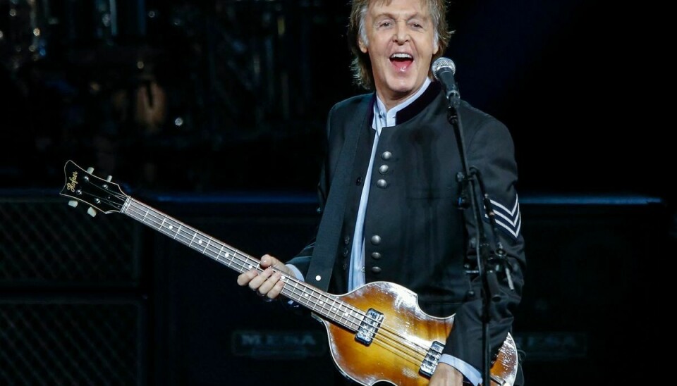 Sir Paul McCartney blev hyldet af et ikon i amerikansk rock-musik.