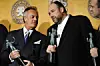 Tony Sirico, til venstre, og James Gandolfini blev i 2008 hædret ved prisuddelingen Screen Actors Guild Award for deres præstationer i 'The Sopranos'.