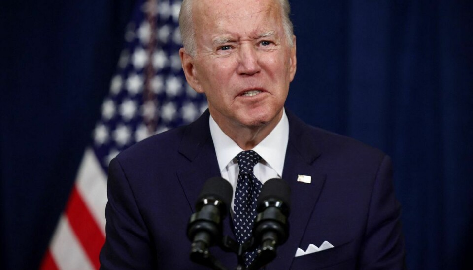 Den amerikanske præsident Joe Biden er ramt af corona.