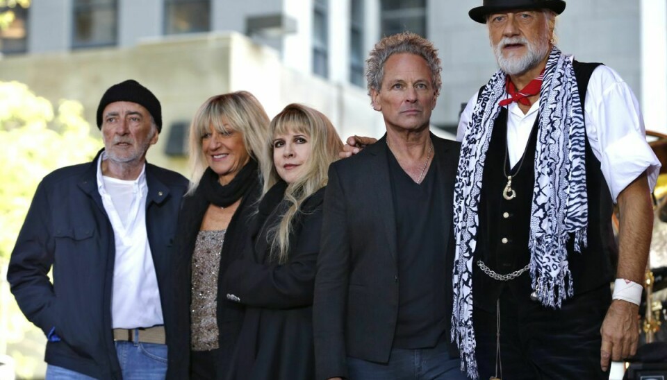 Afdøde Brett Tuggle har turneret med denne rockgruppe, Fleetwood Mac, gennem 20 år.