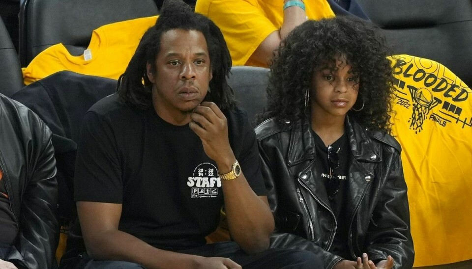 Jay-Z og han 10-årige datter Blue Ivy