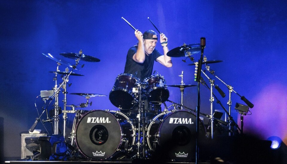 Lars Ulrich optræder med resten af kammesjukkerne i Metallica til årets Copenhell, som løber af stablen på Refshaleøen i København fra den 15. til den 18. juni. (Arkivfoto).