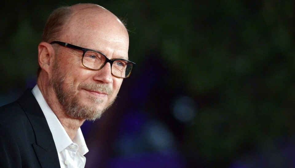 Den canadiske filminstruktør Paul Haggis på den røde løber under filmfestivalen i Rom i 2015. Haggis, der står bag oscarbelønnede film som 'Crash'og 'Million Dollar Baby', er blevet anholdt i Italien på mistanke om at have tvunget en kvinde til seksuelt samkvem. (Arkivfoto)