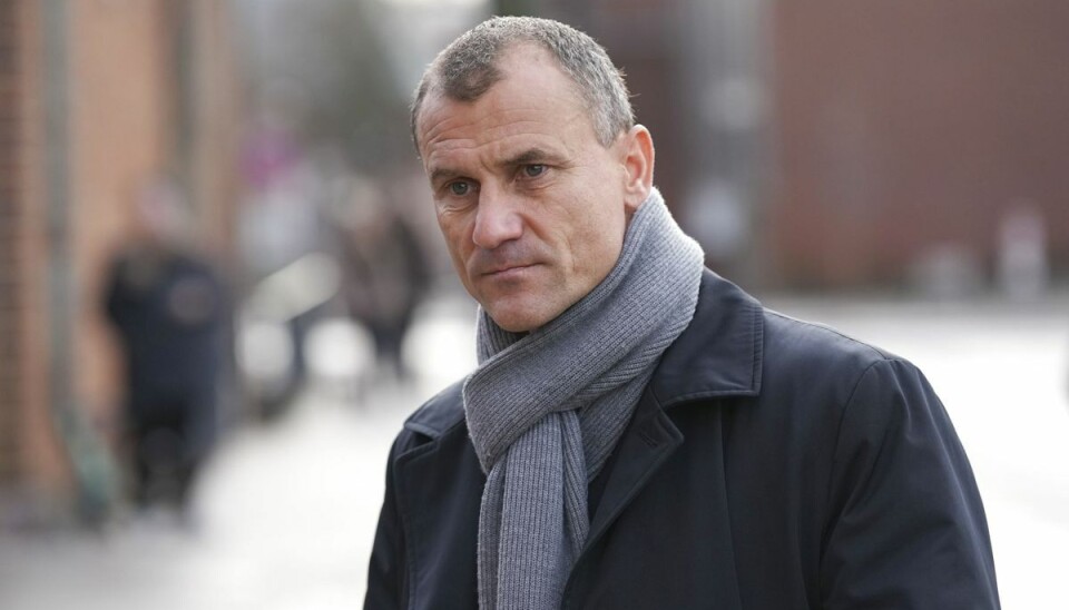 Ebbe Sand ses her i forbindelse med Lars Høghs bisættelse i december sidste år. Sand og Høgh har været en del af landsholdets trænerstab på samme tid. Ebbe Sand ses her i forbindelse med Lars Høghs bisættelse i december sidste år. Sand og Høgh har været en del af landsholdets trænerstab på samme tid.