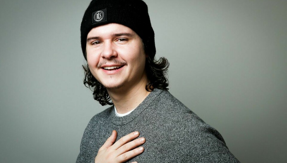 Lukas Forchhammer of the band Lukas Graham poses for a picture in Manhattan, New York City, U.S., December 20, 2016. REUTERS/Andrew Kelly