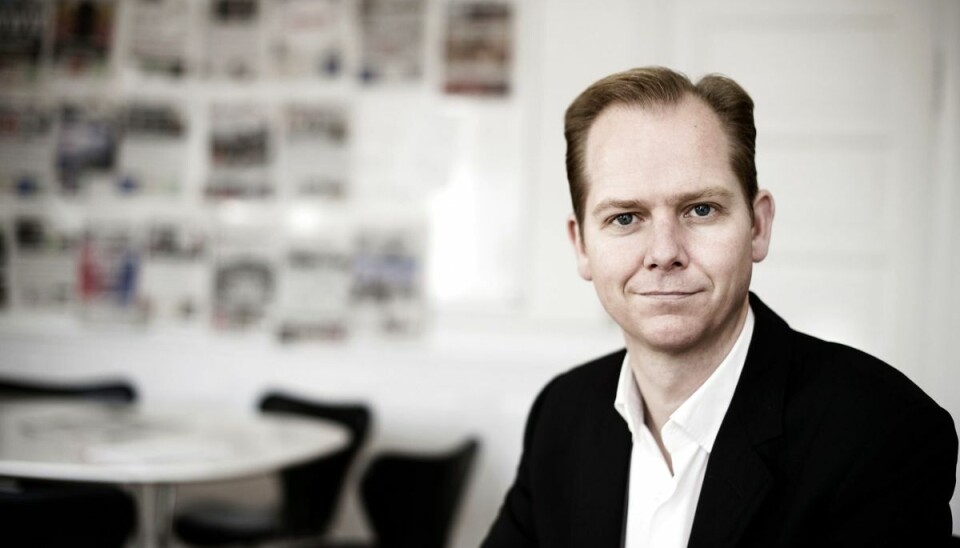 Fredag den 3. juni fylder chefredaktør på Politiken Christian Jensen 50 år. (Arkivfoto). Fredag den 3. juni fylder chefredaktør på Politiken Christian Jensen 50 år. (Arkivfoto).