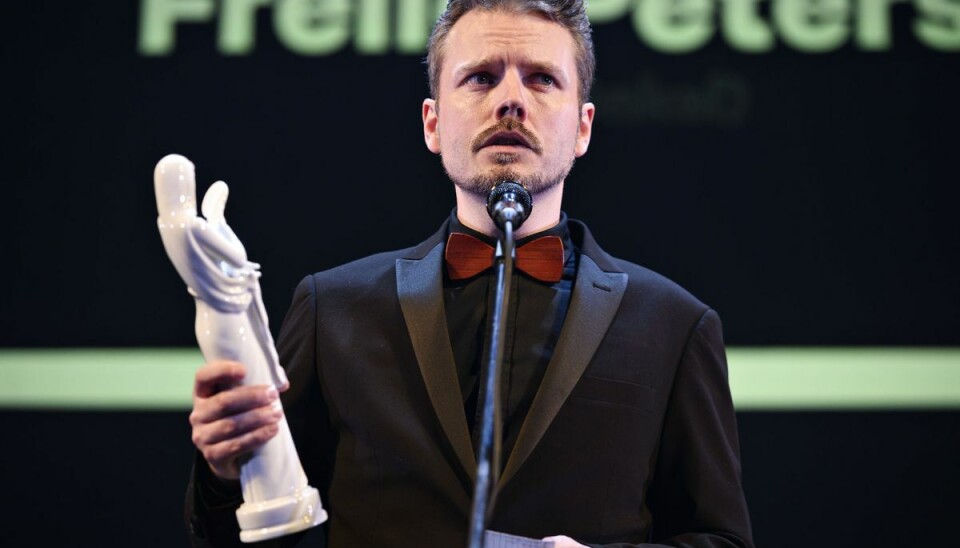 Frelle Petersen modtog 'Bedste Manuskript' for 'Onkel', da Bodilprisen uddeles på Folketeatret lørdag den 29. februar 2020. Frelle Petersen modtog 'Bedste Manuskript' for 'Onkel', da Bodilprisen uddeles på Folketeatret lørdag den 29. februar 2020.