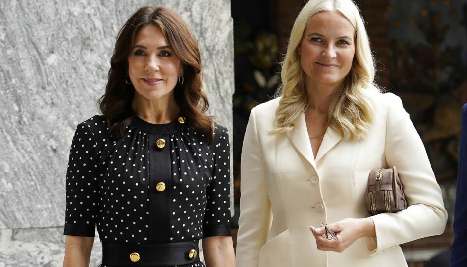 De to kommende dronninger og nære veninder, kronprinsesse Mary og kronprinsesse Mary ses her ved formiddagens arrangement på Oslo Rådhus. De to kommende dronninger og nære veninder, kronprinsesse Mary og kronprinsesse Mary ses her ved formiddagens arrangement på Oslo Rådhus.