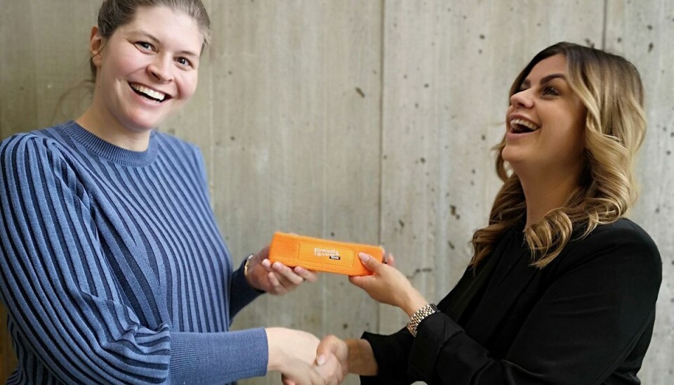 Louise Deruginsky skal være barselsvikar for Lotte Friis på 'Formiddag på 4'eren'. (PR-foto).