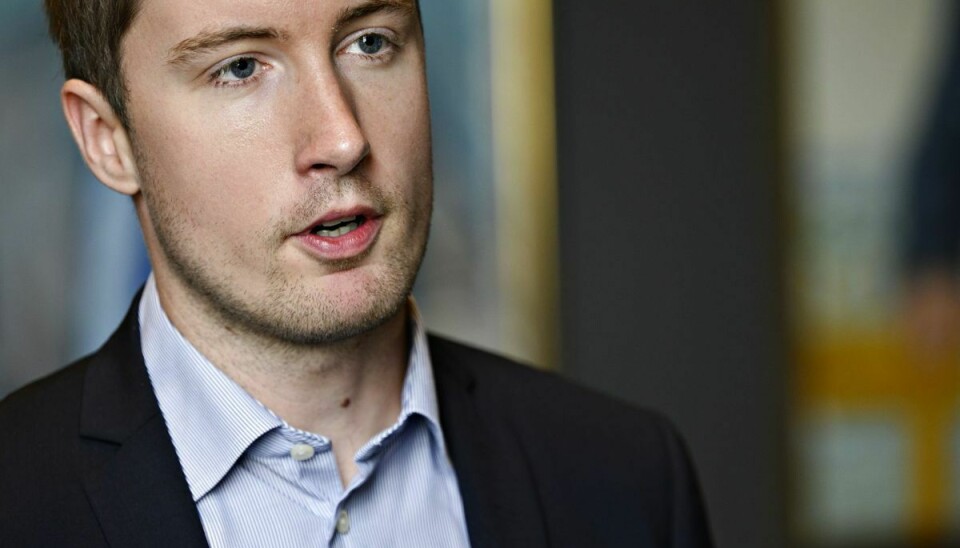 Jacob Mark (SF) vender den 7. juni tilbage til dansk politik efter længere tids sygdom. (Arkivfoto)