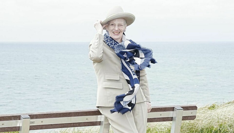 Dronning Margrethe besøger Anholt