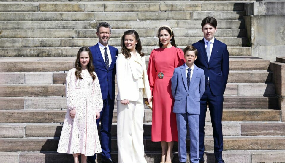 Kronprins Frederik og kronprinsesse Mary har fire børn. Snart bor kun to af dem med familien på Amalienborg. (Arkivfoto).
