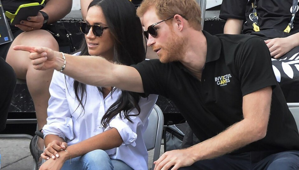 Prins Harry og hertuginde Meghan mødte første gang hinanden i sommeren 2016, da en fælles ven arrangerede en blinddate mellem de to. (Arkivfoto).