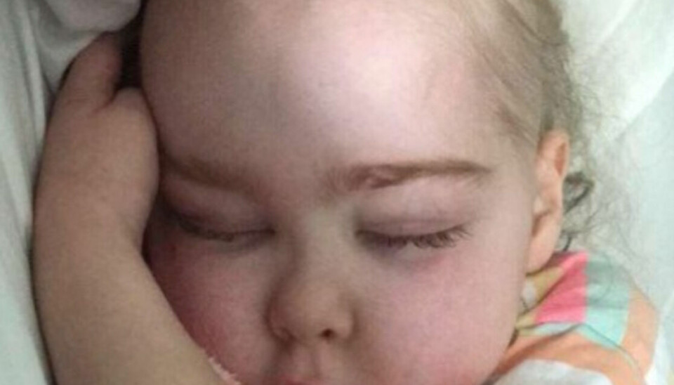 Fireårige Zoe Brown er ramt af Leukæmi.